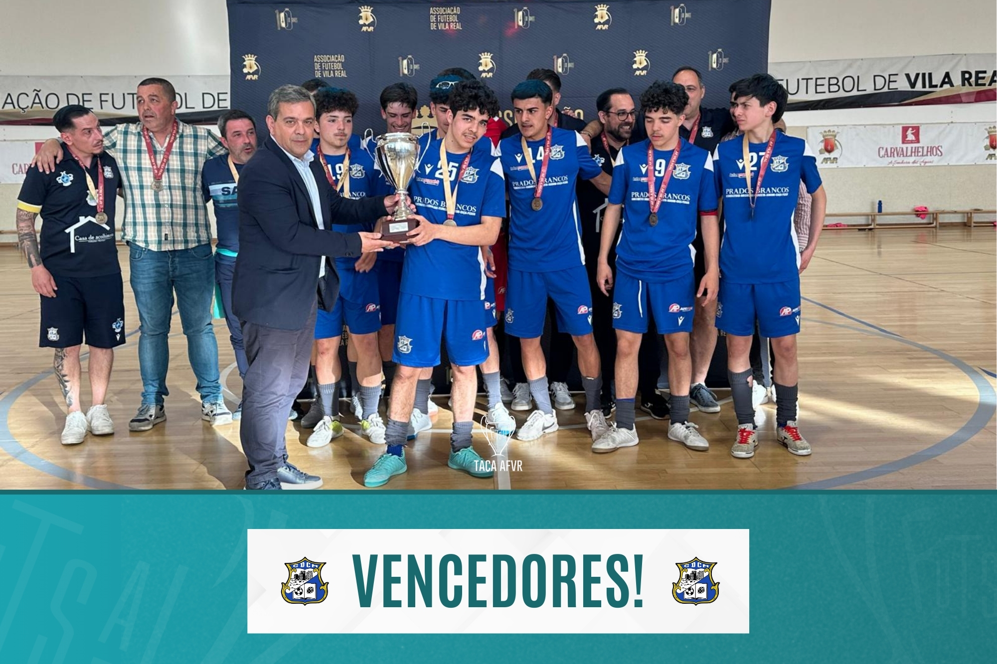 CDC MONTALEGRE VENCE TAÇA DISTRITAL DE FUTSAL JÚNIOR A